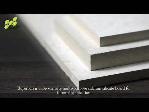 Interior ceiling partition fiber cement board