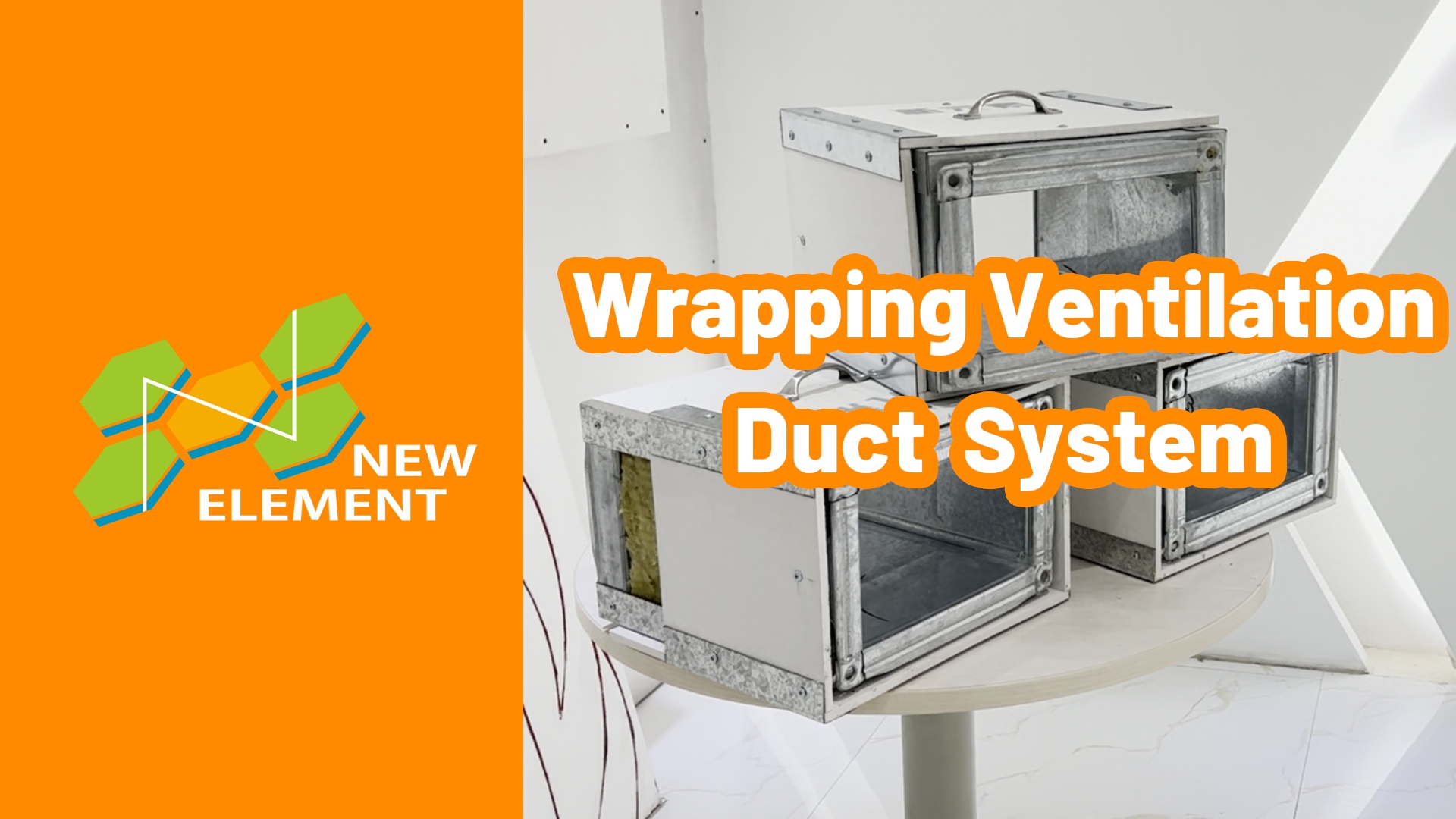 NEW ELEMENT Fire Rated Calcium SIlicate Board Ducting Wrapping system (1)