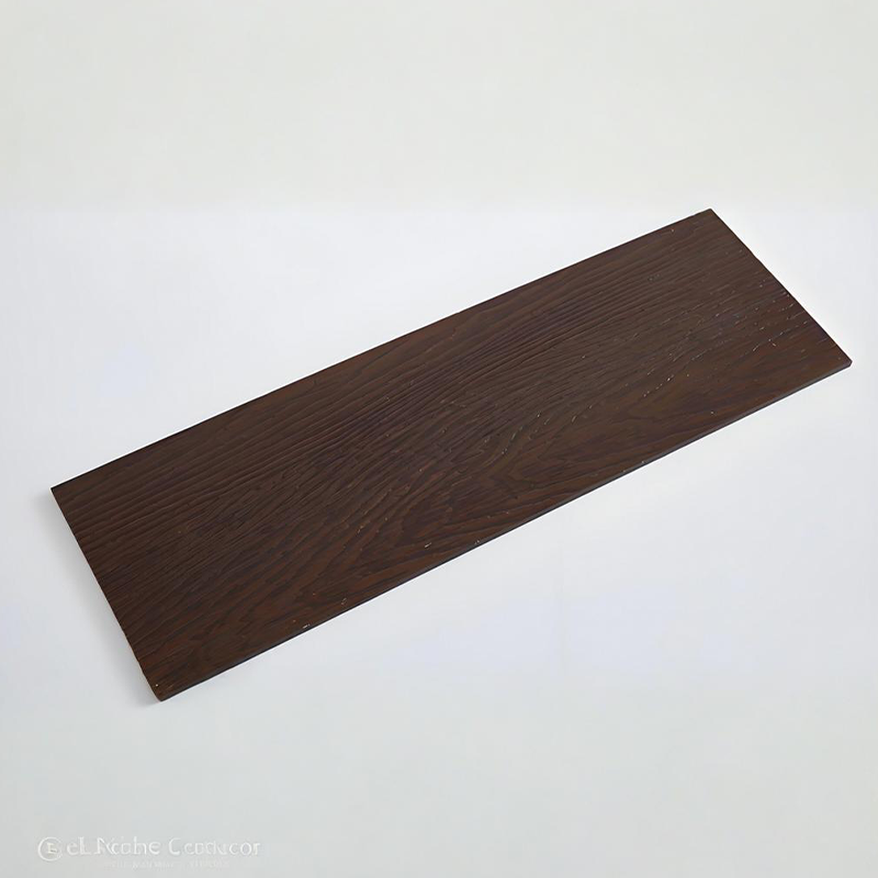 fiber cement board with wood grain pattern